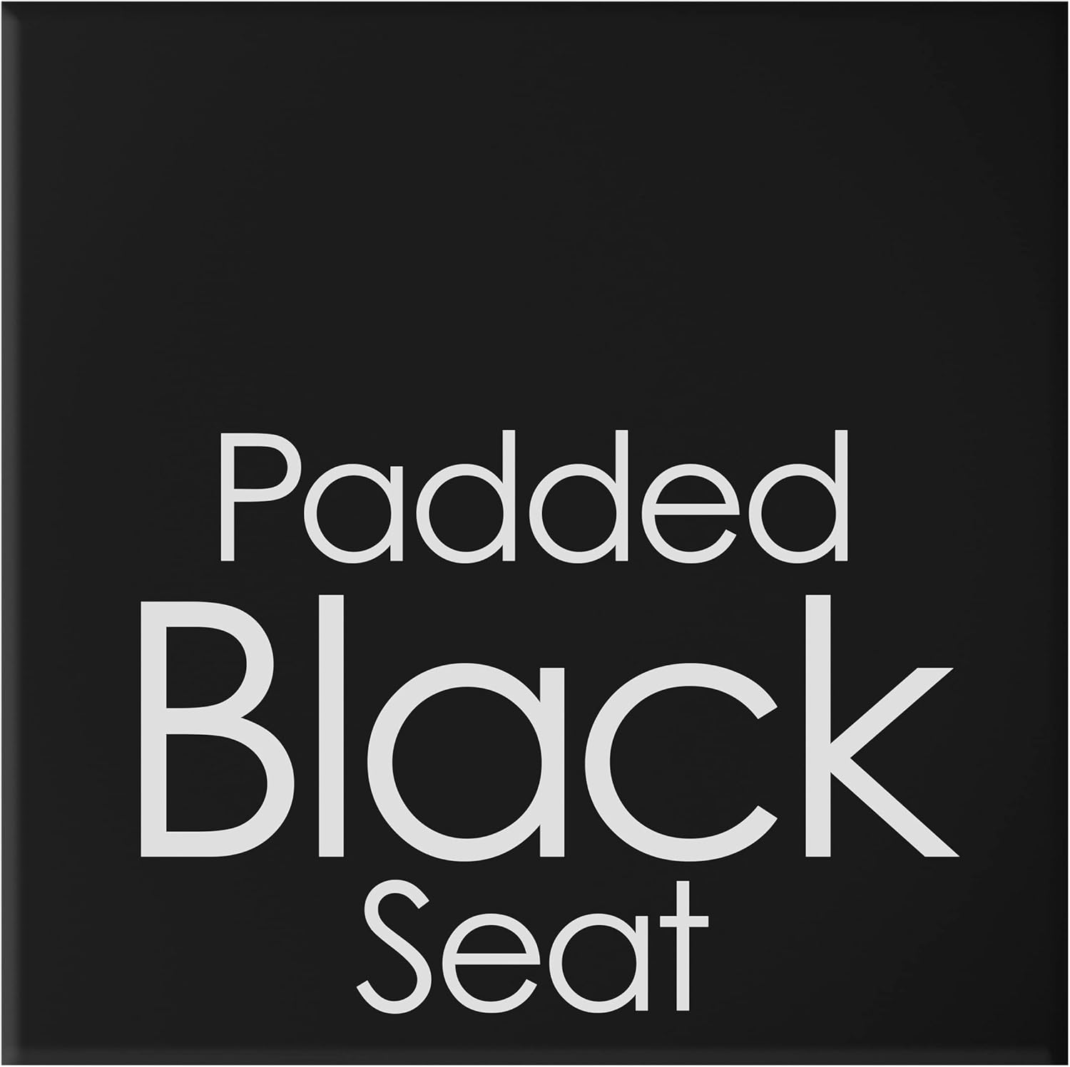 Folding Stool - Backless 24-Inch Stool with 225lb Capacity for Kitchen or Rec Room - Portable Indoor Counter Bar Stools by Lavish Home (Black)